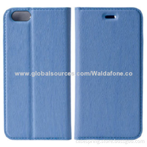 PU Leather Cases for iPhone 6 with Three Credit Card Wallets Style, Special Designs
